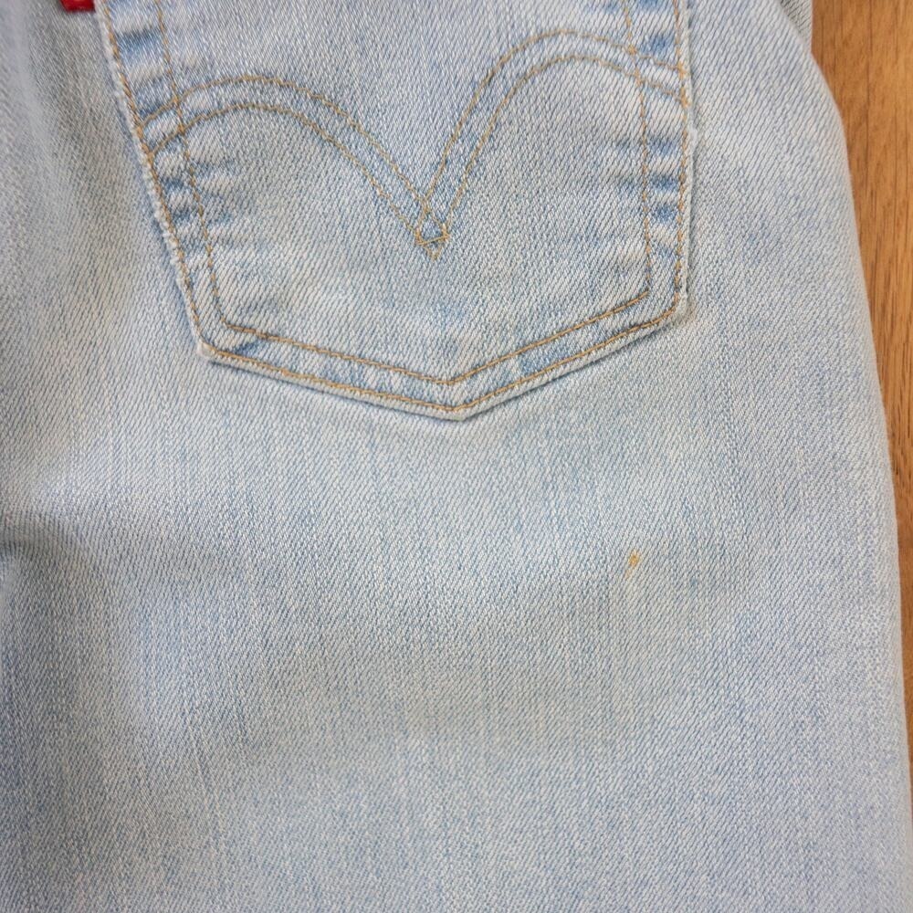 Vintage Y2K 2004 Levi's Classic Slim Stretch Crop Jeans - Picture 6 of 11